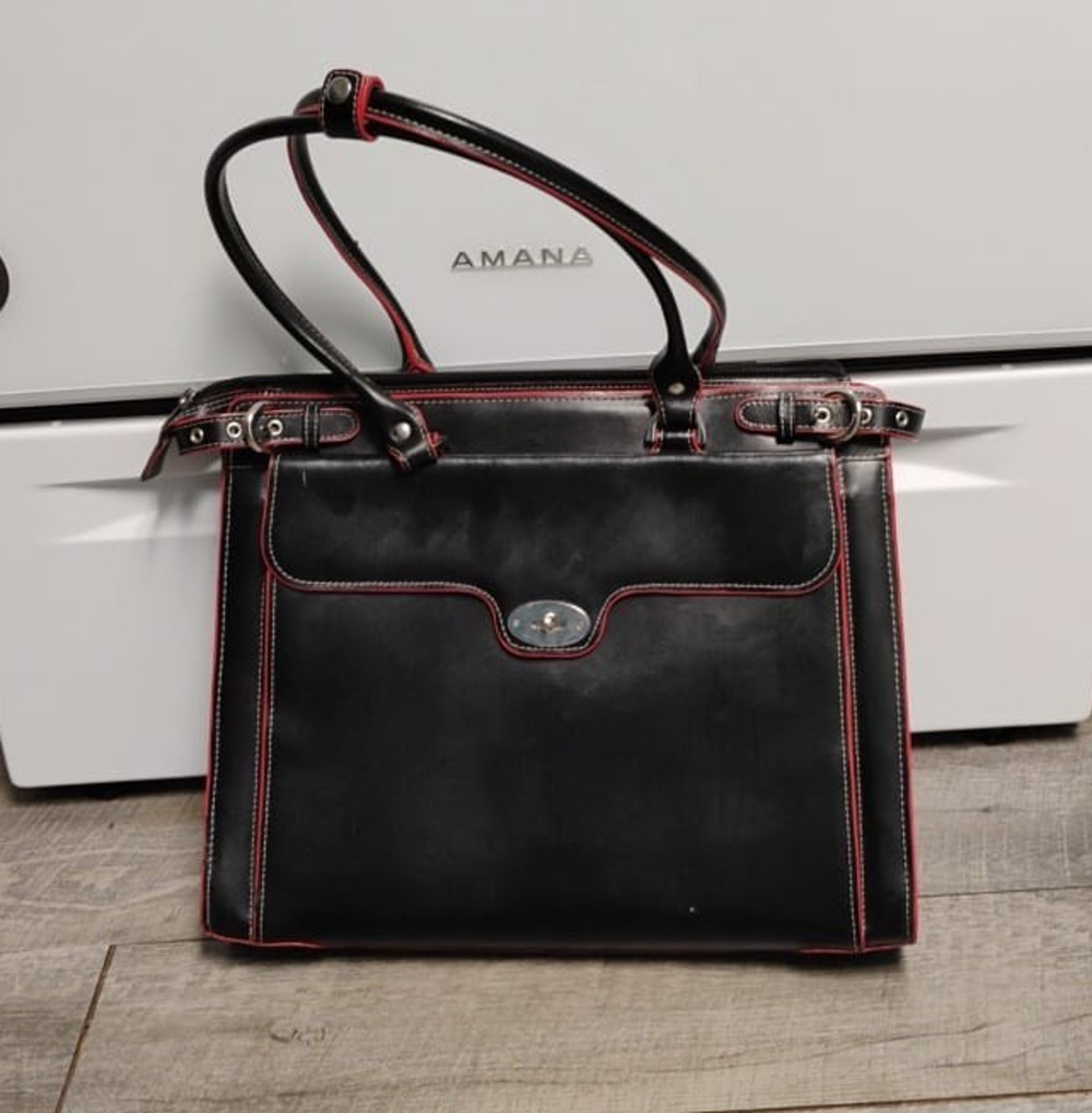 McKlein Black Women's Briefcase